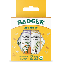 Badger - Badger Lip Balm Gift Pack - (Yellow)