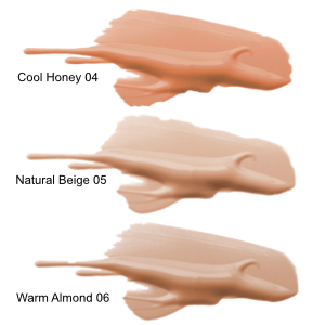 Hyaluron Liquid Foundation - Colour Chart