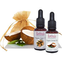 Skin Revivals - Organic Single Oils Duo (plus Organza bag)